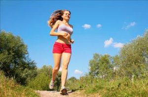 jogging